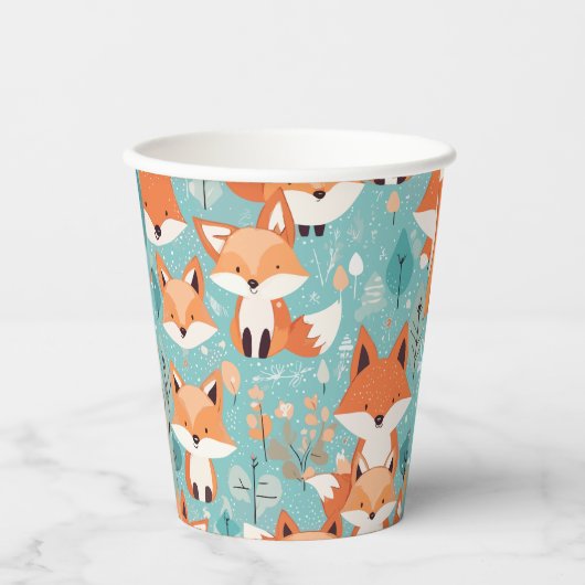 Fuchs Pappbecher (Vorderseite)
