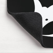 Fuchs-Piktogramm-Mauspad Mousepad (Ecke)