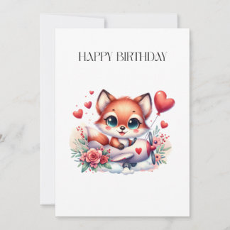 Fuchs-Pilot-Geburtstag Einladung