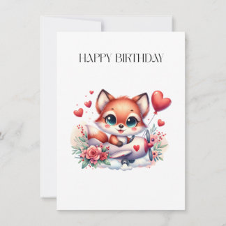 Fuchs-Pilot-Geburtstag Einladung