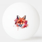 Fuchs Ping Pong Ball Tischtennisball (Rückseite)