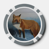 Fuchs-Pokerchip Pokerchips (Rückseite)