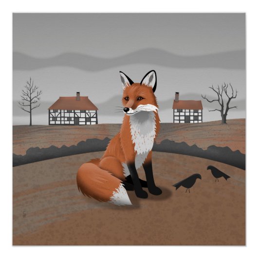 Fuchs Poster (Vorderseite)