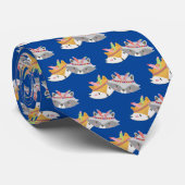 Fuchs Raccoon fox Krawatte (Gerollt)