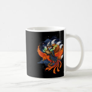 Fuchs Reitet Phoenix Anime Ukiyo-e Mythologie Japa Kaffeetasse