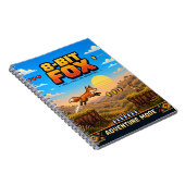 Fuchs, Retro-8-Bit-Pixelkunst Notizblock (Rechte Seite)