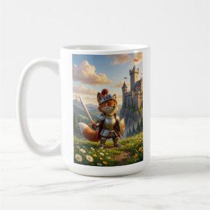 Fuchs-Ritter-Kinder-Cartoon  Kaffeetasse