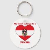 Fuchs Schlüsselanhänger (Vorderseite)