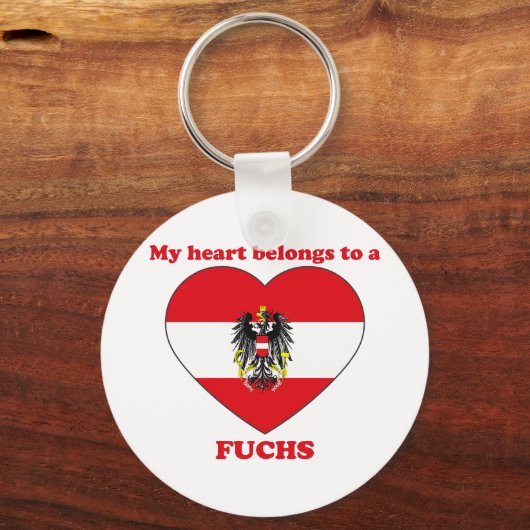 Fuchs Schlüsselanhänger (Vorderseite)