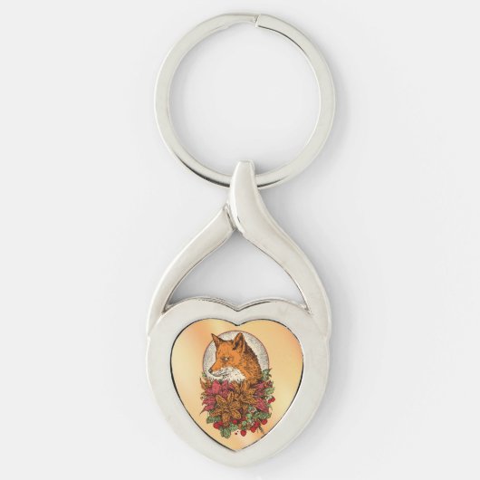 Fuchs Schlüsselanhänger (Vorderseite)