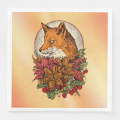 Fuchs Serviette (Vorderseite)