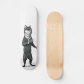 Fuchs Skateboard (stehend) (Vorderseite)