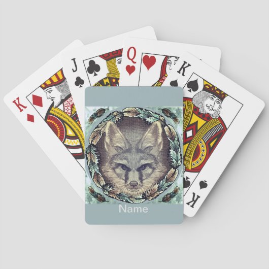 Fuchs Spielkarten (Rückseite)