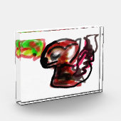 Fuchs spielt Herbstmelodie Fotoblock (Links)