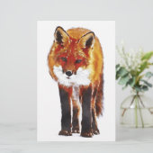 Fuchs stationär, Fuchs-Schreibpapier Briefpapier (Stehend Vorderseite)