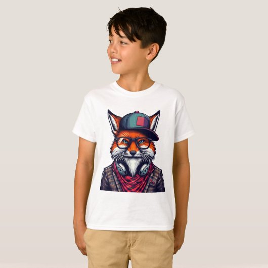 Fuchs Streetwear T-Shirt (Vorne ganz)