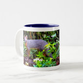FUCHS-TASSE ZWEIFARBIGE TASSE (Vorderseite Links)