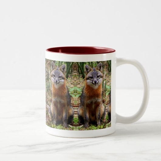 FUCHS-TASSE ZWEIFARBIGE TASSE (Rechts)