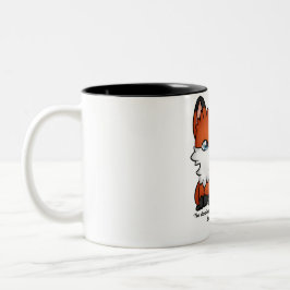 Fuchs-Tasse Zweifarbige Tasse