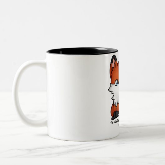 Fuchs-Tasse Zweifarbige Tasse (Links)