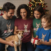 Fuchs-Terrier-Rentier T-Shirt