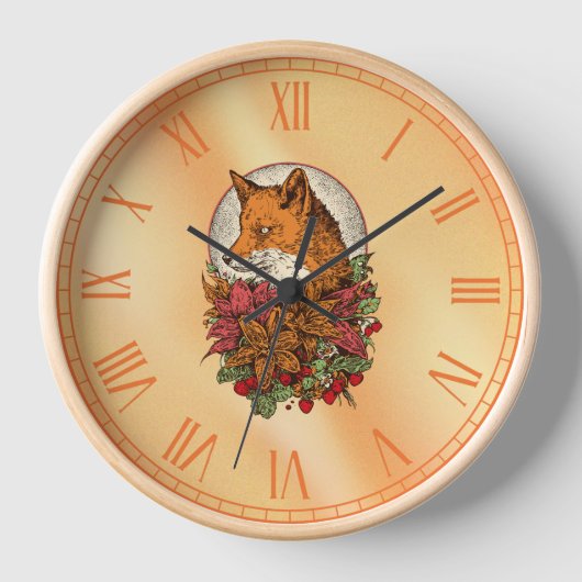 Fuchs Uhr (Vorderseite)