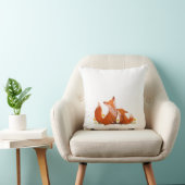 Fuchs und Baby Kissen (Stuhl )