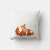 Fuchs und Baby Kissen (Vorderseite)