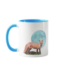 Fuchs und Blauer Mond
