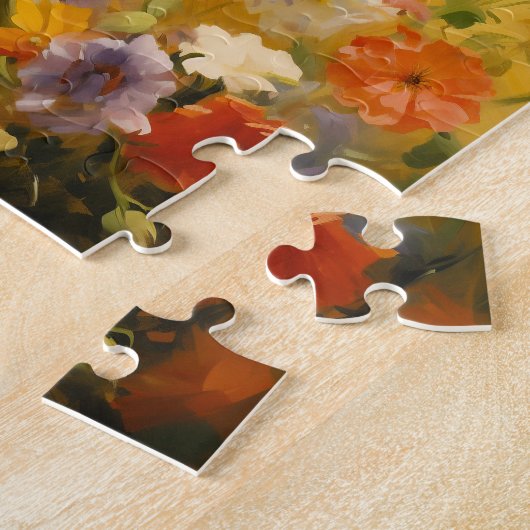 Fuchs und Blume im Frühjahr Puzzle (Seite)