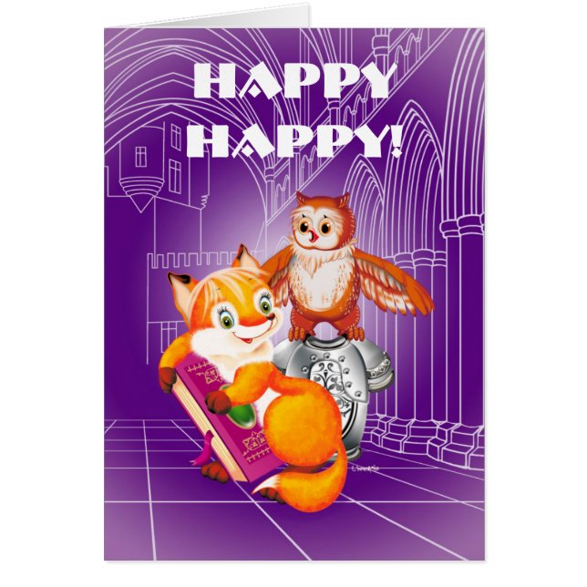 Fuchs und Eule (Vorne)