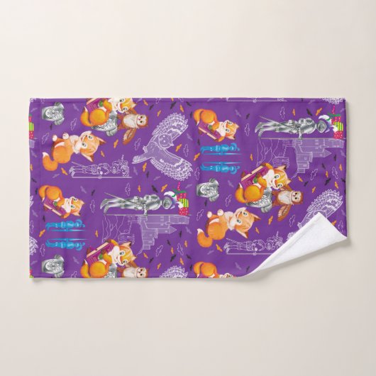 Fuchs und Eule Badhandtuch Set (Handtuch)