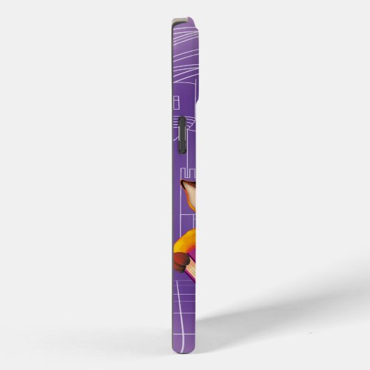 Fuchs und Eule Case-Mate iPhone Hülle (Rückseite / Rechts)