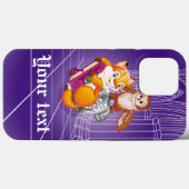 Fuchs und Eule Case-Mate iPhone Hülle (Rückseite (Horizontal))