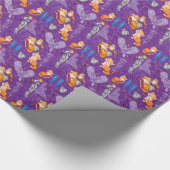 Fuchs und Eule Geschenkpapier (Ecke)