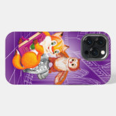 Fuchs und Eule iPhone Hülle (Rückseite (Horizontal))
