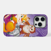 Fuchs und Eule iPhone Hülle (Rückseite (Horizontal))