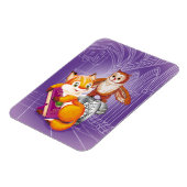 Fuchs und Eule Magnet (Linke Seite)