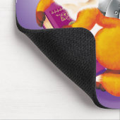 Fuchs und Eule Mousepad (Ecke)