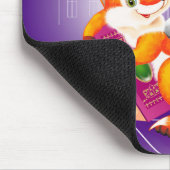 Fuchs und Eule Mousepad (Ecke)