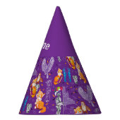 Fuchs und Eule Partyhütchen (Rechts)