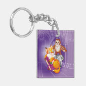 Fuchs und Eule Schlüsselanhänger (Vorderseite links)