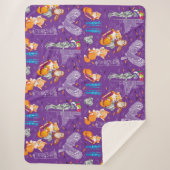 Fuchs und Eule Sherpadecke (Vorderseite)