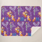 Fuchs und Eule Sherpadecke (Vorderseite (Horizontal))