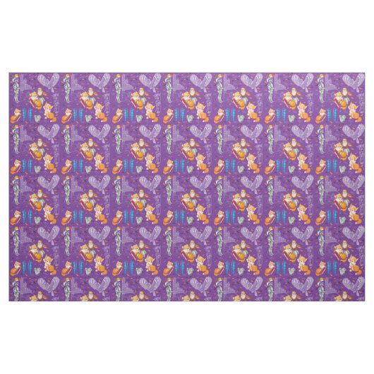 Fuchs und Eule Stoff (Fat Quarter (45,7 x 55,9 cm))