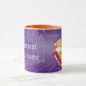 Fuchs und Eule Tasse (Zentrum)