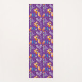 Fuchs und Eule Yogamatte (Vorderseite)