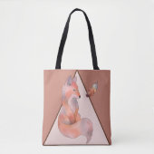 Fuchs und Feder Tasche (Vorderseite)