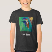Fuchs und ich Tri-Blend shirt (Vorderseite)