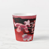 Fuchs und Jack o'lantern Pfad Milchtasse (Vorderseite)